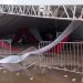 SP: Uma pessoa morre e 40 se ferem em queda de estrutura durante festa