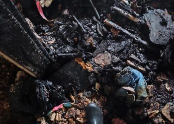 Incêndio atinge residência em Campos; família cria vaquinha para reconstrução