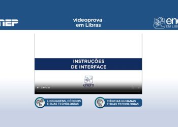 Plataforma Enem Libras ganha atualização com provas de 2017 a 2025