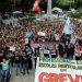 Professores de escolas particulares do Rio fazem greve de 24 horas