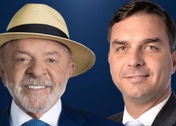 FLÁVIO BOLSONARO APARECE À FRENTE DE LULA EM NOVA PESQUISA PARA O SEGUNDO TURNO, APONTA GERP