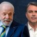 PESQUISA DIVULGADA NESTA SEXTA-FEIRA MOSTRA FLÁVIO BOLSONARO À FRENTE DE LULA NO SEGUNDO TURNO