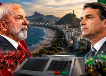 LULA E FLÁVIO BOLSONARO ENCERRAM CAMPANHA NO RIO DE JANEIRO EM DISPUTA DECISIVA PELO SEGUNDO TURNO.