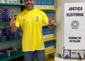 Deputado estadual reeleito Bruno Dauaire vota e afirma: “a gente torce pela mudança”