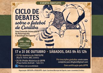 Ciclo de debates resgata quase 70 anos da história do futebol de Curitiba